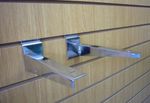 Slatwall Timber Shelf Bracket Length 100 mm Sold in PAIRS