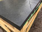 Graphite Black Brazilian slate fire hearth, Several sizes to choose from.