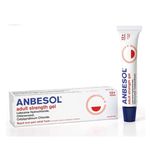 Anbesol Adult Strength Gel 10g Mouth Ulcers & Denture Pain Relief UK