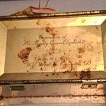 Vintage Wild Woodbine Metal Cigarette Tin Coronation Queen Elizabeth II 1953