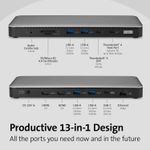 Kensington SD5765T Thunderbolt™ 4 Dual 4K Docking Station for Surface Pro