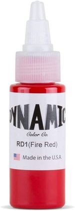 Dynamic Color Fire Red Tattoo Ink 30ml