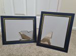 10"x8" Photo Strut Mount Kenro Cardboard Picture Holder Dark Blue & Gold x50