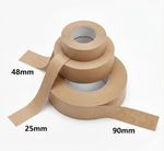 Gummed Brown Paper Sealing Tape Gum Strip Picture Framing 200 Metre Long Rolls