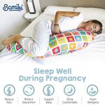 PREGNANCY & BREASTFEEDING PILLOW - HYPO-ALLERGENIC FULL BODY MATERNITY SUPPORT
