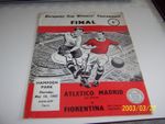 Atletico Madrid vFiorentina 1962 Final ECWT