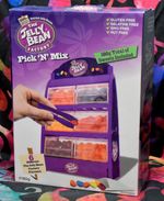 (No Sweets) The Jelly Bean Factory Pink N Mix toy sweet store with accessories
