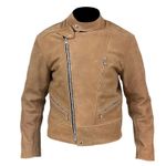 Handmade Armour Biker Jacket – Genuine Cowhide Leather – Motorcycle Ridding Coat