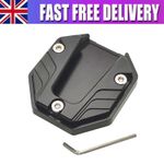 Motorcycle Motorbike Kick Side Stand Enlarger Extension Kickstand Foot Plate UK