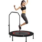 Foldable Fitness Trampoline Rebounder Indoor/Outdoor Fitness Body Exercise