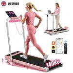 Walking Pad with Incline 10%,Folding Treadmills with Handle Under Desk Treadmil