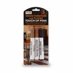 Pack Of 3 Magic Wood Furniture Touch Up Repair Markers Pens Light Dark Medium UK
