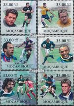 Stamps Mosambik 2010 Mi 3807-3812 (complete. issue) MNH 2010 rugby
