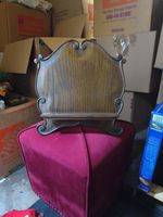 Antique Walnut Book Stand