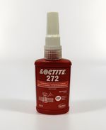 Loctite 272 High Strength High Temperature Threadlocker, 50ml Red For Bolt Nut