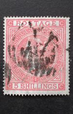 Queen Victoria GB 5/ Rose SG.126 Pl.1 Used Well Centered Good Perforation VF