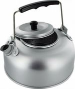 Highlander Camping Caravan Motorhome Camping Kettle Silver CP125