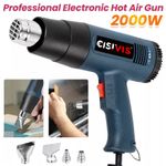 2KW Variable Temperature Heat Gun Hot Air Paint Stripping Remover DIY Tool UK