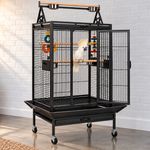 Cambridge Medium Bird Cage Black Antique