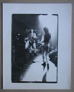 Original Photograph of The Clash on Stage. By Pennie Smith.