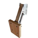 Outboard Motor Mounting Bracket, Raise & Lowered Position, 30kg Capacity