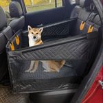 Medium Dog Car Seat,Back Seat Extender for Dogs,Waterproof Large Dog Seat Cover