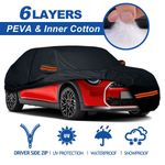 Heavy Duty 6 Layer Custom Car Cover For Mini Cooper 100% Waterproof Outdoor