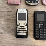 Lot x5 Mobile Phones -  Nokia Samsung Alcatel Rio Bluechp