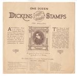 CHARLES DICKENS CENTENARY STAMPS SHILLING VERSION  CINDERELLA MNH