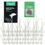 2m-20m Pigeon Bird Spikes Steel Anti Climb Deterrent Fence Wall Cat Repeller