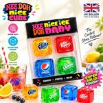 4Pcs Pack Limited Edition Fanta Sprite Dr Pepper Pepsi Squishy Fidget Stress Toy