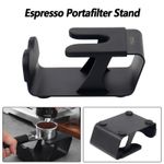 Espresso Weighing Rack Portafilter Stand Coffee Tamping Holder Stainless Steel