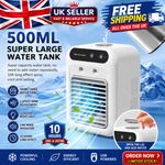 Mini Air Conditioning Unit, Portable Conditioner – 3-in-1 White