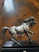 STATUE FIGURINE MAGRINO ORNAMENT PRANCING HORSE 925 SILVER