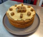 Homemade salted caramel fudge cake! Vegan! Gluten free! Hygiene kitchen!