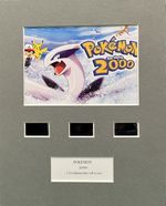 POKÉMON.   The Movie.  2000. . 35mm Film Cell Mounted Display