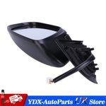 Right Black Door Wing Mirror For Nissan Qashqai J11 2014-2021 13Pins W/Camera