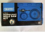Draper 89716 9 Piece Downlight & Spotlight Hole Saw Set 51, 60, 64, 70, 75mm