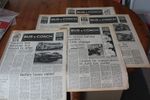 5 Issues Bus & Coach supplement to Motor Transport Newspaper1970/71 Bedford AEC