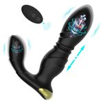 Penis Cock Ring Anal Vibrator Butt Plug Male Prostate Massager Sex Toys forMenUK