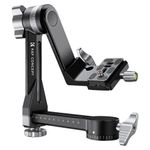 K&F CONCEPT 360° Panoramic Tripod Gimbal Head Heavy Duty for DSLR SLR 20kg Loads