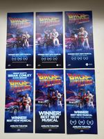 BACK TO THE FUTURE  The Musical London Theatre 6 Different Flyers Leaflets