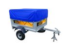 Trailer Cover For The Erde 122 & Daxara 127  30CM High Frame Version 650GSM PVC