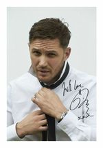 TOM HARDY AUTOGRAPH SIGNED PP PHOTO POSTER
