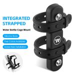 Silicone Screw-free Installation Water Bottle Cage Mount Holder Bike Adapter