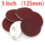 Self Adhesive Sandpaper Wet Sanding Discs 5 Inch 125mm 60 - 2000 Grit Gum Backed