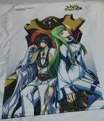 Code Geass Lelouch And C.C. Tapestry Wall Scroll Size B2
