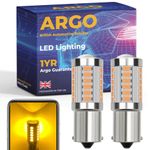 For Ford Transit Van MK7 Led 33 Smd Amber Indicator Light Bulbs 12v 2006-14