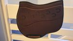 POSH PONY Close Contact Saddle Pad Brown Cob Horse Riding Tack Shock Absorbing