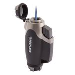 TURBOFLAME Vulcan - Laser Jet Flame - Windproof Refillable Lighter - BLACK 